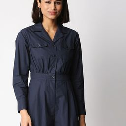 20Dresses Women Navy Blue Solid Jumpsuit-picture-50