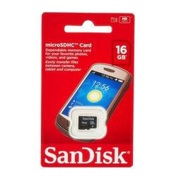 SanDisk Micro SD/SDHC 16GB Class 4 Memory Card image 3