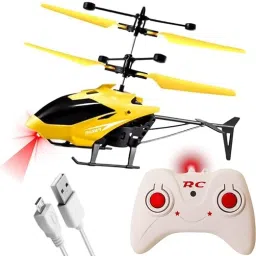 RC Helicopter with Hand Gravity Sensor, Flying Toy with 3D Light & Safety Sensor-image-11