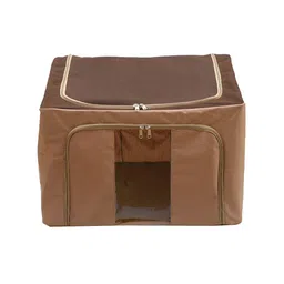 Kuber Industries Brown Solid Storage Organiser image 3