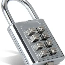 Combination Lock 10 Digit Push-Button Combination Number Code Luggage Lock Lock-25