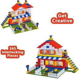 shipease Super Architect Construction for Kids Create OWN Home 345 PSC building block Set image 2