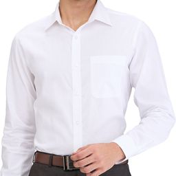 raymond Men Slim Fit Solid Formal Shirt-picture-31