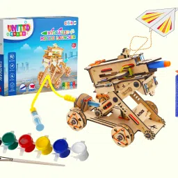 STEM Project Kit 2 in 1 Plane Launcher STEM for 8 To 14 Years-1