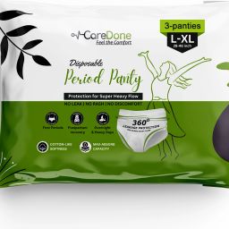 White Sanitary Disposable Period Panty for Regular Flow & Heavy Flow Sanitary Pad-image-56