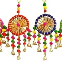 WallHanging Dream Catcher Latkan Toran for Home Plastic Dream Catcher-image-61