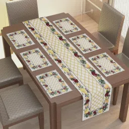 Rectangular Pack of 7 Table Placemat-9