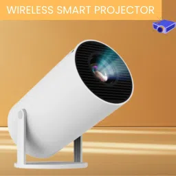 Clairbell Mini HD Projector for Home 4KSupport With Built-in App Netflix/Prime/YouTubeB40 (4500 lm / 1 Speaker / Wireless / Remote Controller) Portable Projector-picture-25
