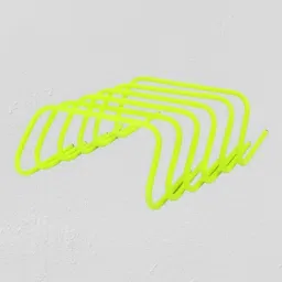 Sports Speed Agility Hurdles (6 INCH PACK OF-30), Fitness Kit PVC Speed Hurdles-25