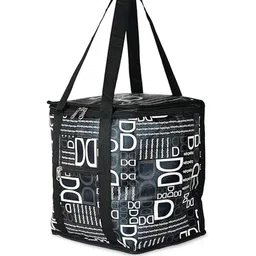 Kuber Industries Typography Printed Structured Lunch Bag image 5