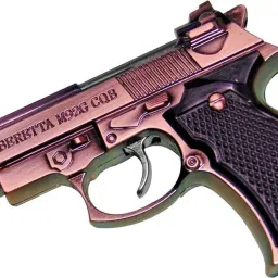 drizzling Beretta Pocket Size Lighter With Adjustable Flame Feature, Refillable Butane Gas myfirstdot Pocket Lighter image 4