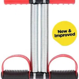 Double Spring Red Tummy Trimmer, Ab Exerciser - Multipurpose Fitness Equipment Ab Exerciser-12