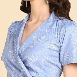 BAESD Printed Crop Top With Palazzo image 4