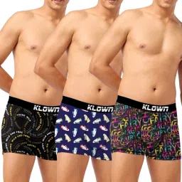 Pack of 3 Printed Men Trunk-13