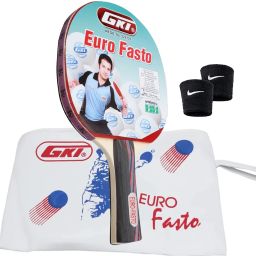 Euro Fasto And Wrist Band Multicolor Table Tennis Racquet-image-45