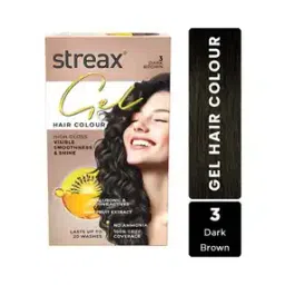 streax Gel Hair Color for Women - Dark Brown 3-picture-9