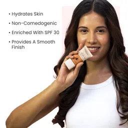 Earth Rhythm Matte Set Go Hydrating Face Fluid SPF 30 Foundation 30ml - Ex Presso image 4