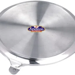 Apeiron Stainless Steel Rolling pin board Polpat 390 grams silver pack of 1 Board-10