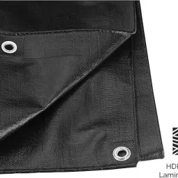 TP-02 Tent - For Waterproof Tent Cover for Truck, Roof, Rain,Outdoor,Sun(24FEET X30FEET ) BLACK-image-66