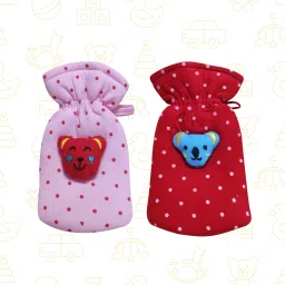 Soft Hosiery Dark Dotted Print Baby Feeding Bottle Cover, Suitable for 60-125ML-picture-18