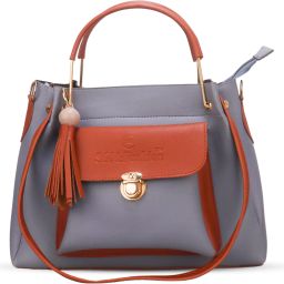 Women Grey Messenger Bag-image-24