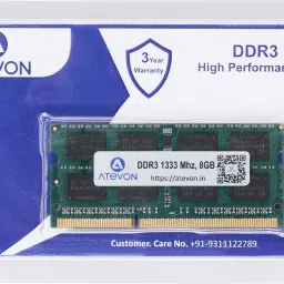 ATEVON 1666 Mhz DDR3 8 GB (Dual Channel) Laptop (DDR3)-65