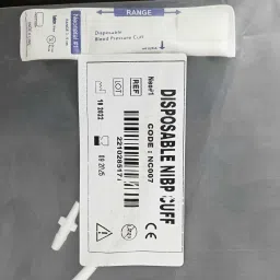 Compatible NIBP Disposable Cuff- Neonatal 1 Bp Monitor Cuff-99