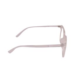 OPTIFY Adults Clear Lens & White Square Computer Sunglass with UV Protected Lens image 2