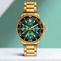 Multi Function Green Dial Analog Watch - For Men TW000Z702-image-88