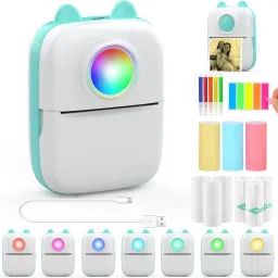 Zeitel Mini Thermal Pocket Printer iOS Android Bluetooth Black Bluetooth Pocket Thermal Printer-12
