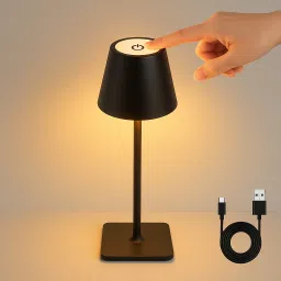 Portable LED Desk Lamp in 3 Color Touch Sensor for Bedroom/Couple Dinner/Dining Table Lamp-8