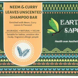 Neem & Curry Leaves Unscented Shampoo Bar-16