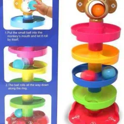 wonder digital 4 Layer Ball Drop and Roll Swirling Tower Set, Puzzle Toy image 5