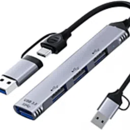 ADNet 4 Port USB Hub With USB 3.1 Type-C Card Reader image 2