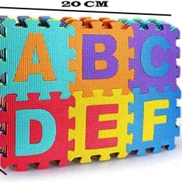 bvm group 36 Pieces Alphabet ABC Non-Toxic Floor mats for Kids, Puzzle Foam Mat for Children, Educational Puzzle Interlocking Foam Play Mat Toy (Multicolored) Learning Toy image 4