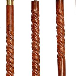 wooden Walking Stick for Men/Women/Old People(36 Inch) eagle handle (3 fold) Walking Stick-image-50