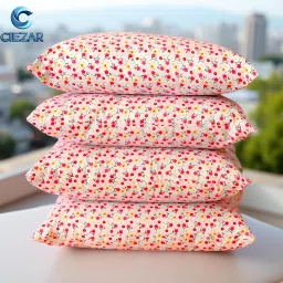 Microfibre Solid Sleeping Pillow Pack of 4-6
