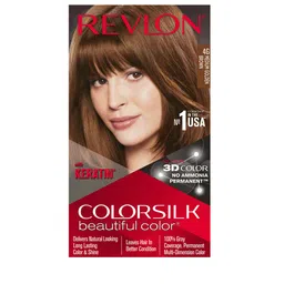 Revlon Color Silk Hair Color with Keratin - Medium Golden Brown 4G-38