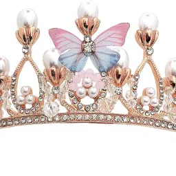 Crystal Tiara Wedding Crown For Bride with Rhinestones Comb For Woman and Girls Hair Band-image-42
