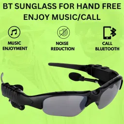 YAROH Bluetooth headset supported sunglass with mic for continuous dynamic MusicG51-picture-6