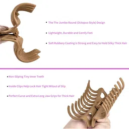 Xivir Set of 2 Spiral Claw Clips image 4