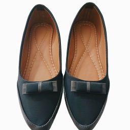 Women's Stylish Navy Blue Juttie with Bow Detail,Comfortable & Durable Bellies For Women-image-46