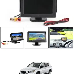 Universal Car Dashboard 4.3Inch TFT Display LCD Monitor Screen-67 Black LCD-image-11