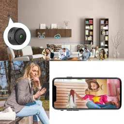 SROPX Spy Hidden Cctv Camera Small Size Wifi Connect Motion Detection Night Vision Security Camera image 5