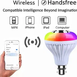 New Trensh Color Changing Bluetooth Light Bulb B22 Holder Smart Bulb-16