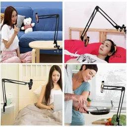 Wanzhow Photography Tripod Camera Stand with 360 Rotation for Overhead Video shooting Monopod, Tripod, Tripod Ball Head, Tripod Bracket, Tripod Clamp, Tripod Kit image 3