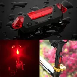 rebel Combo of tyre vaulve light(blue)+Blinker Warning LED Rear Tail Light LED Wheel Reflectors image 4