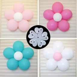 Solid Balloon Arch Decorating 2 Strip 200 Glue Dot 5 Flower clip 1Tying Tool for party Balloon Bouquet-image-88