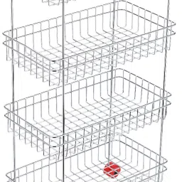 Stainless Steel Kitchen Trolley-25