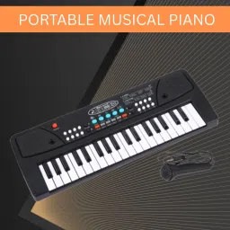 (Piano Keyboard) with Mic/37 Keys 8Rhythms, 8Tones, Portable Electronic ToyD295 (Piano Keyboard) with Mic/37 Keys 8Rhythms, 8Tones, Portable Electronic ToyD295 Analog Portable Keyboard-18